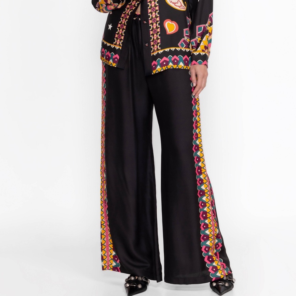 JADE JOHNNY WAS FRANKIE EASY PANTS-KALESSA********SIZE: MEDIUM